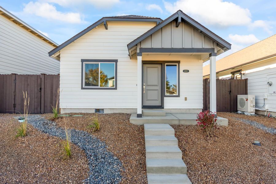 Exterior details and patio area of a home in Feather Ridge, Redmond (Image 15).
