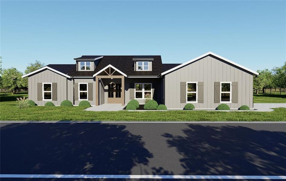 Front exterior of a new home in , Rome, GA, highlighting curb appeal (Image 1). Front exterior of a new home in , Rome, GA, highlighting curb appeal (Image 1).
