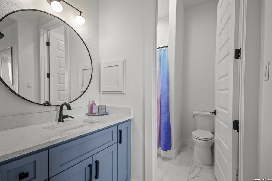 Furnished interior view inside a new home in , Bulverde (Image 14).