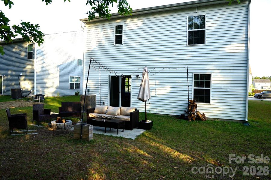 Exterior details and patio area of a home in , Camden (Image 25).