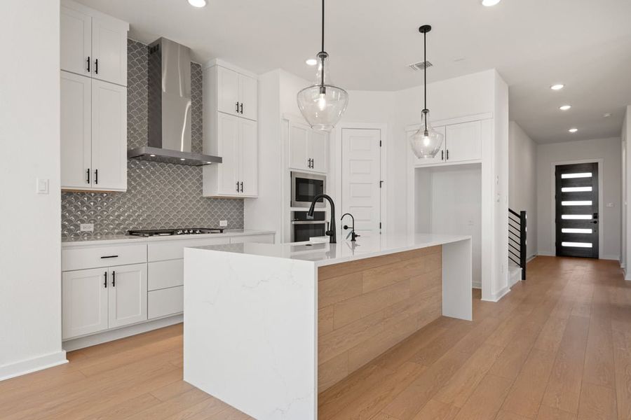 Furnished interior view inside a new home in Park Collection At Park Central, Georgetown (Image 9). Furnished interior view inside a new home in Park Collection At Park Central, Georgetown (Image 9).