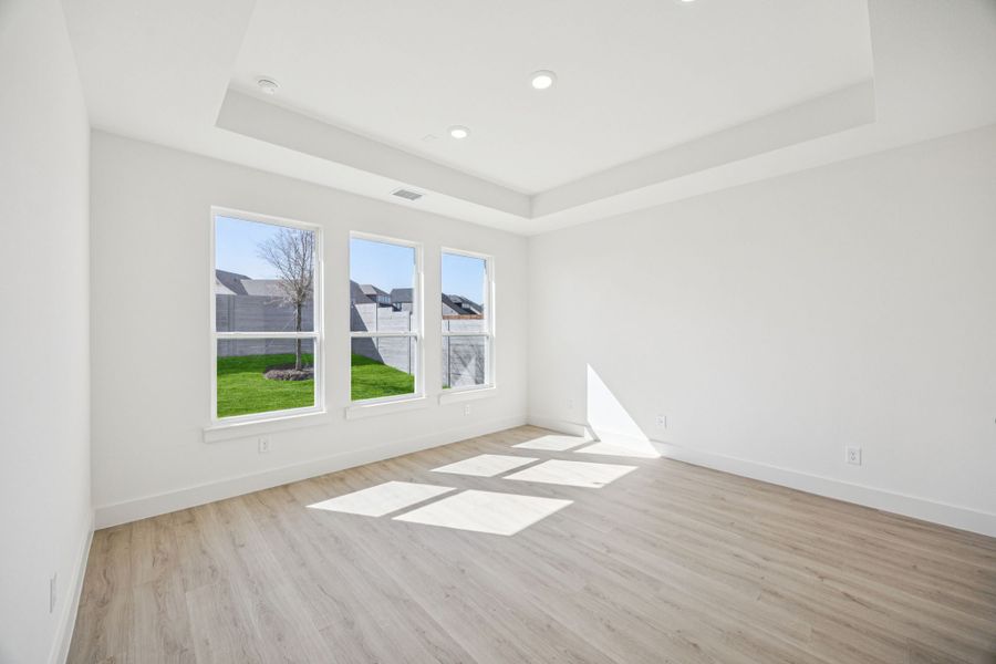 Representative unfurnished interior of a home built from the Percy by Normandy Homes in Rainwater Crossing, Celina (Image 15).