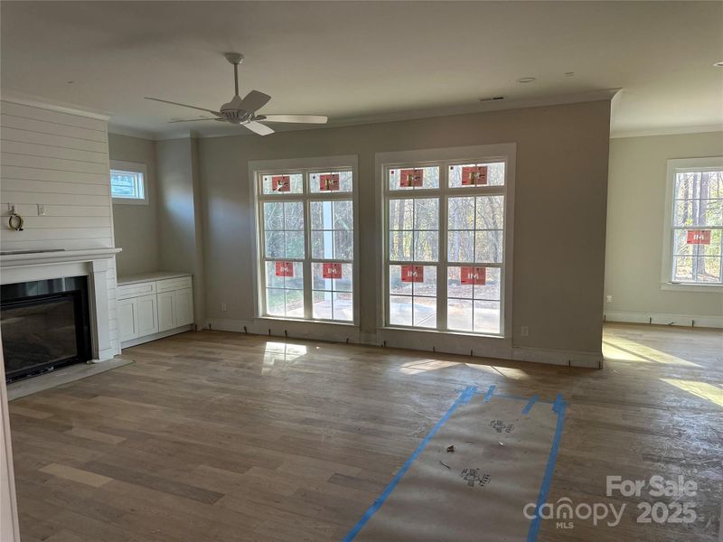 In-progress construction of a new home in , Salisbury, NC (Image 25).