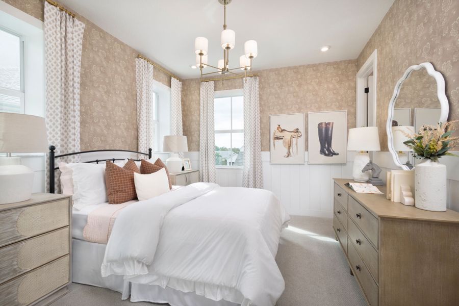 Representative furnished interior of a home built from the Montauk by Mattamy Homes in Newfield, Palm City (Image 15).