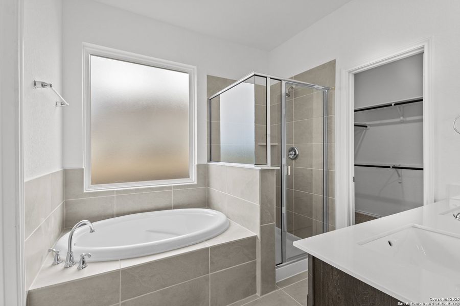 Furnished interior view inside a new home in Ladera, San Antonio (Image 13). Furnished interior view inside a new home in Ladera, San Antonio (Image 13).