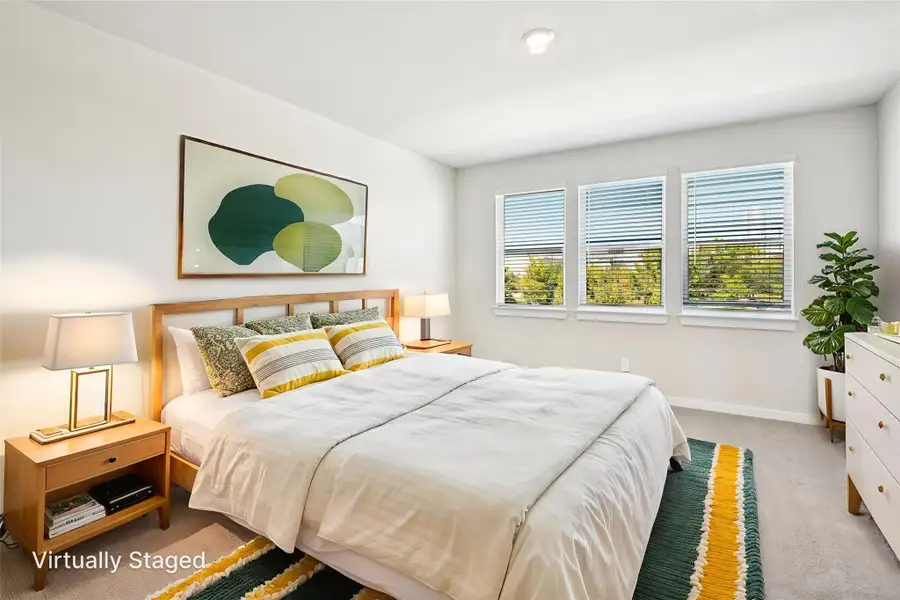 Furnished interior view inside a new home in Parkway Commons - City Series, Missouri City (Image 8).