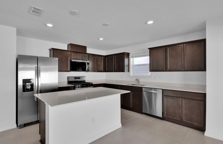 Furnished interior view inside a new home in Wells Landing, Jacksonville (Image 12).