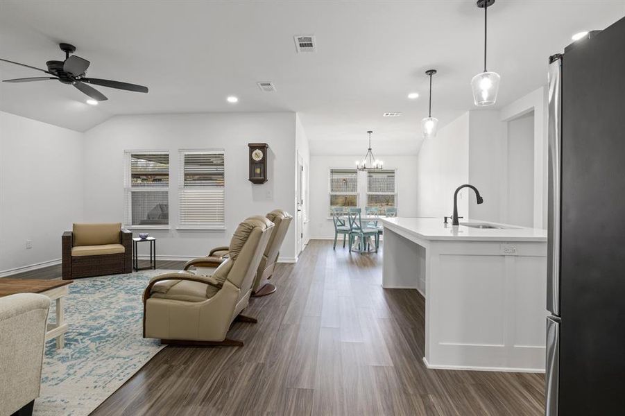 Furnished interior view inside a new home in , Mount Pleasant (Image 34).