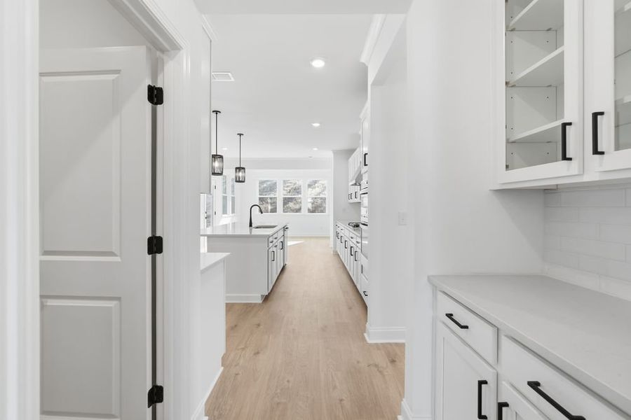 Representative furnished interior of a home built from the Stockbridge by Taylor Morrison in Watson Park, Snellville (Image 9).