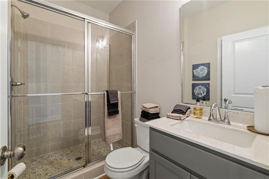 Furnished interior view inside a new home in Hickory Heights, Acworth (Image 18).