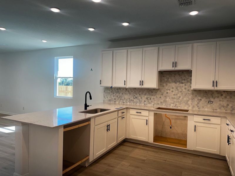 Furnished interior view inside a new home in Patterson Ranch, Georgetown (Image 5).