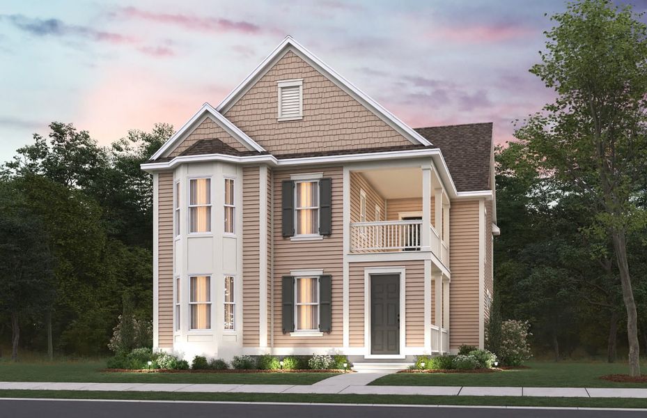 Representative exterior photo of a completed home built from the Berkeley by Pulte Homes in SayeBrook, Myrtle Beach, SC (Image 16). Representative exterior photo of a completed home built from the Berkeley by Pulte Homes in SayeBrook, Myrtle Beach, SC (Image 16).