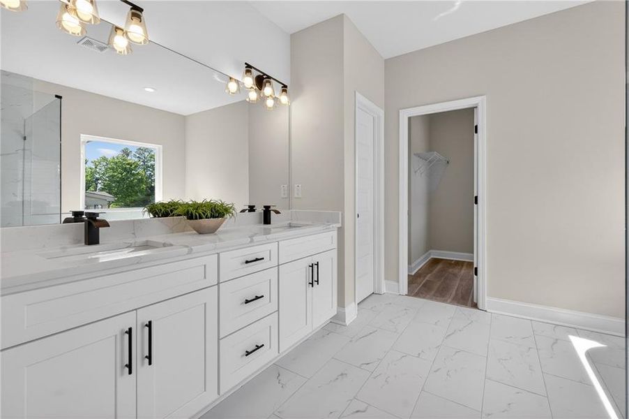 Furnished interior view inside a new home in , Fairburn (Image 19). Furnished interior view inside a new home in , Fairburn (Image 19).