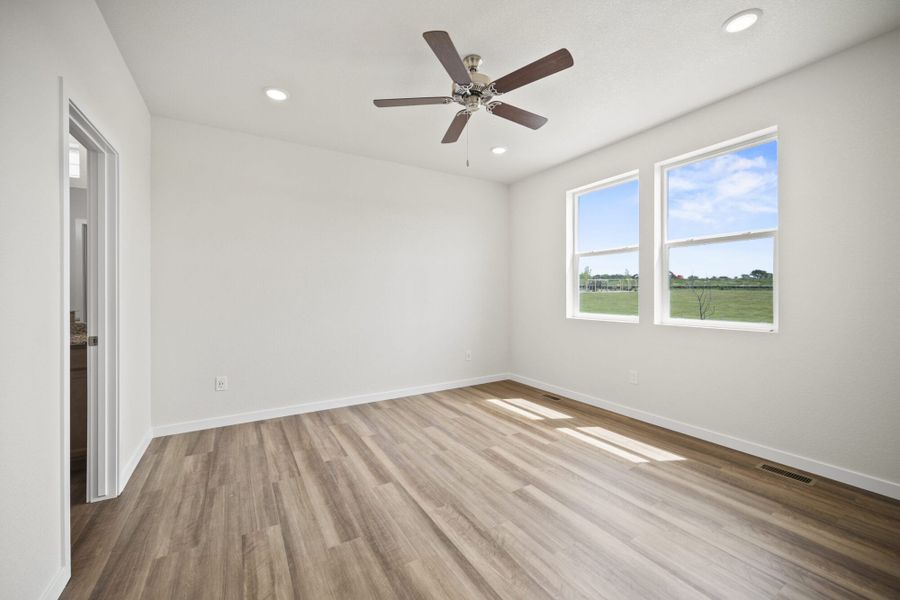 Representative unfurnished interior of a home built from the Fir by View Homes in Aspen Ranch, Fountain (Image 26).