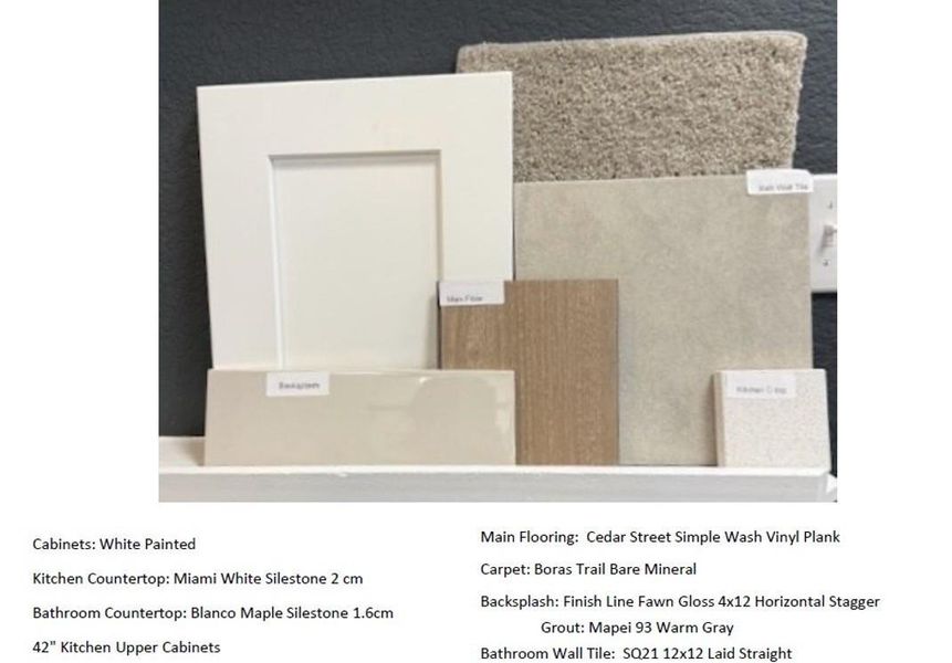 Interior selections