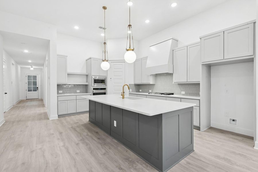 Furnished interior view inside a new home in ARTAVIA 50' Homesites, Conroe (Image 8).