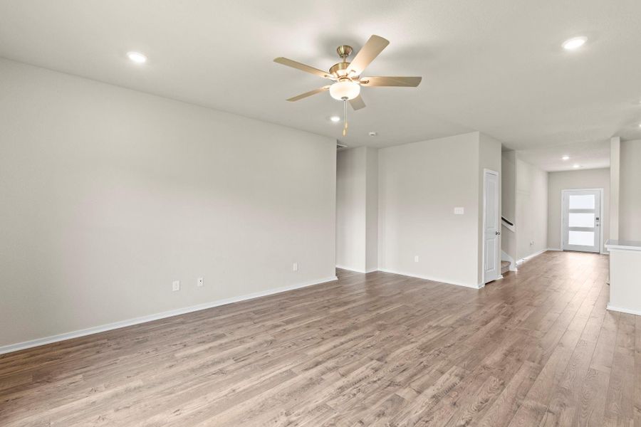 Spacious, unfurnished interior of a new home in Windrose Green, Angleton (Image 16). Spacious, unfurnished interior of a new home in Windrose Green, Angleton (Image 16).