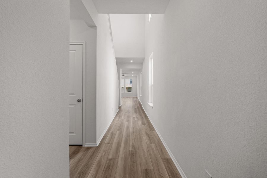 Spacious, unfurnished interior of a new home in Sonterra - Cool Water, Jarrell (Image 27).