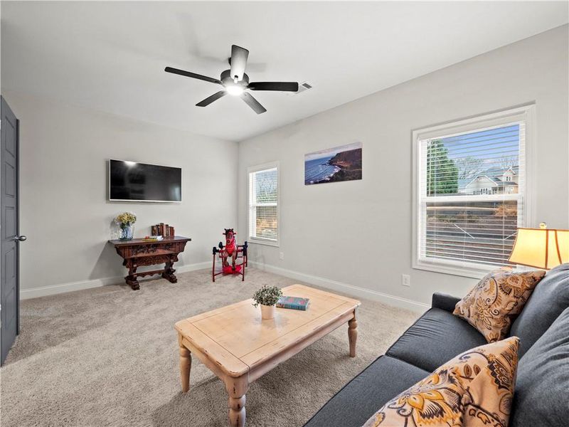 Furnished interior view inside a new home in , Hoschton (Image 9).
