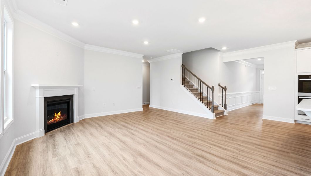 Representative unfurnished interior of a home built from the SUMMIT by D.R. Horton in Adams Glen, Greenville (Image 25). Representative unfurnished interior of a home built from the SUMMIT by D.R. Horton in Adams Glen, Greenville (Image 25).