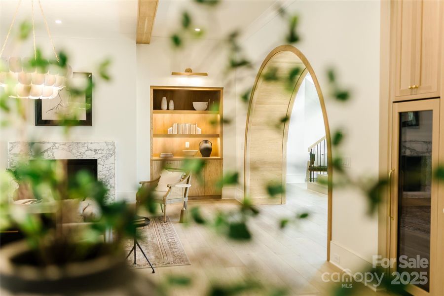 Furnished interior view inside a new home in , Charlotte (Image 9).