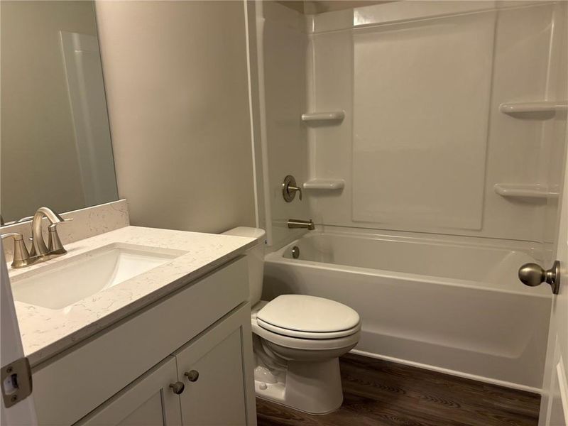 Furnished interior view inside a new home in Riverwood, Dallas (Image 18).