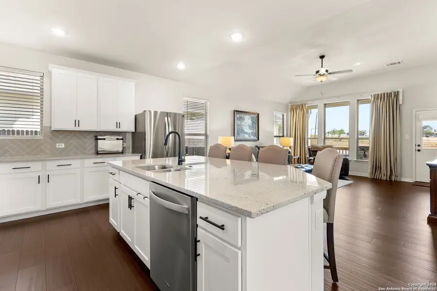 Furnished interior view inside a new home in Overlook at Creekside, New Braunfels (Image 8).