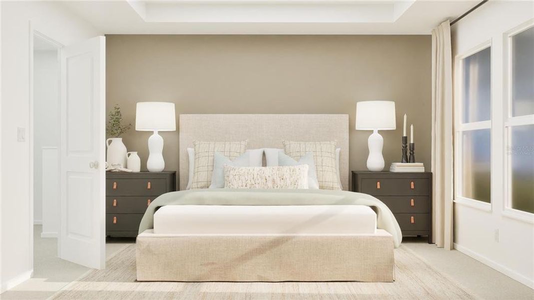 Furnished interior view inside a new home in The Glades at Crossprairie: Trail Townhomes, St. Cloud (Image 4). Furnished interior view inside a new home in The Glades at Crossprairie: Trail Townhomes, St. Cloud (Image 4).