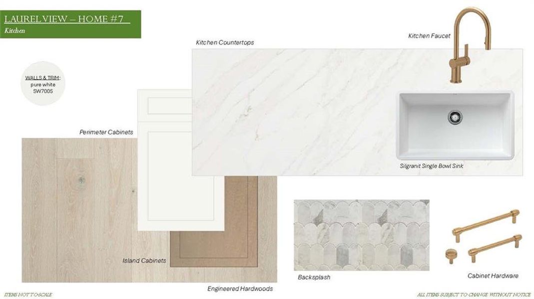 Sample of building materials used in homes in Laurel View, Suwanee (Image 57).