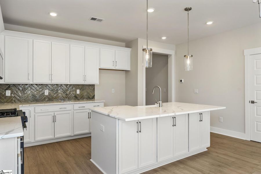Furnished interior view inside a new home in Saratoga Oaks, Williamston (Image 9).