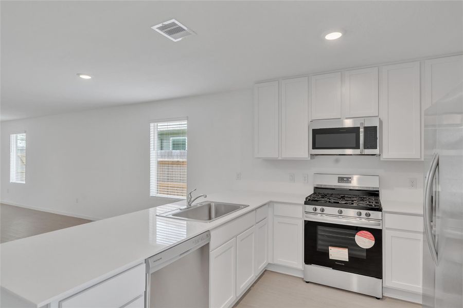 Furnished interior view inside a new home in Tavola: Cottage Collection, New Caney (Image 11).