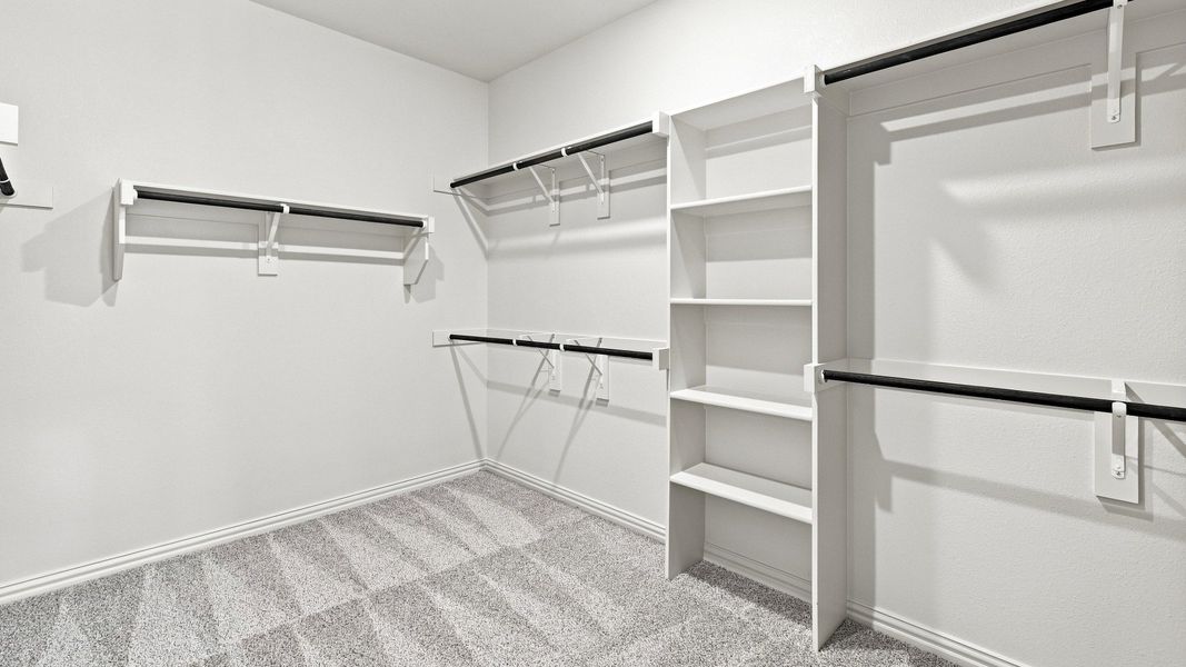 Furnished interior view inside a new home in Taylor Estates, Corinth (Image 38).
