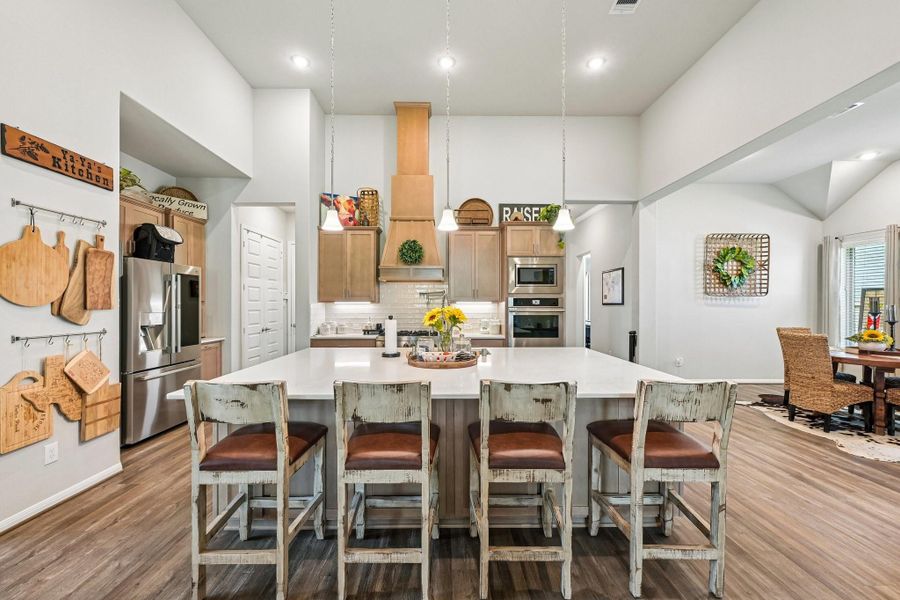 Furnished interior view inside a new home in , Cypress (Image 10).