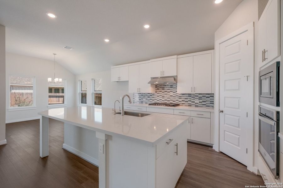 Furnished interior view inside a new home in Veramendi, New Braunfels (Image 6).