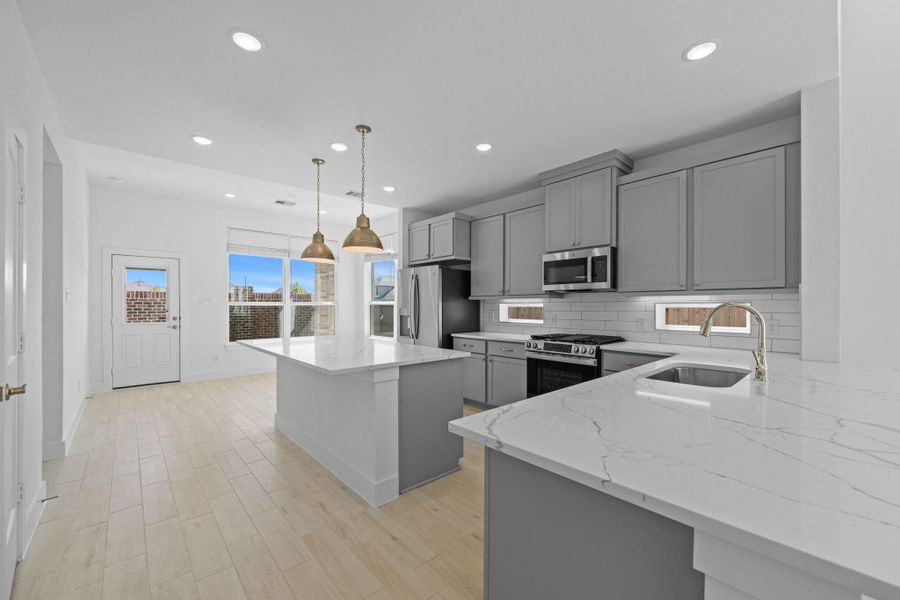 Furnished interior view inside a new home in Emory Glen, Magnolia (Image 8).