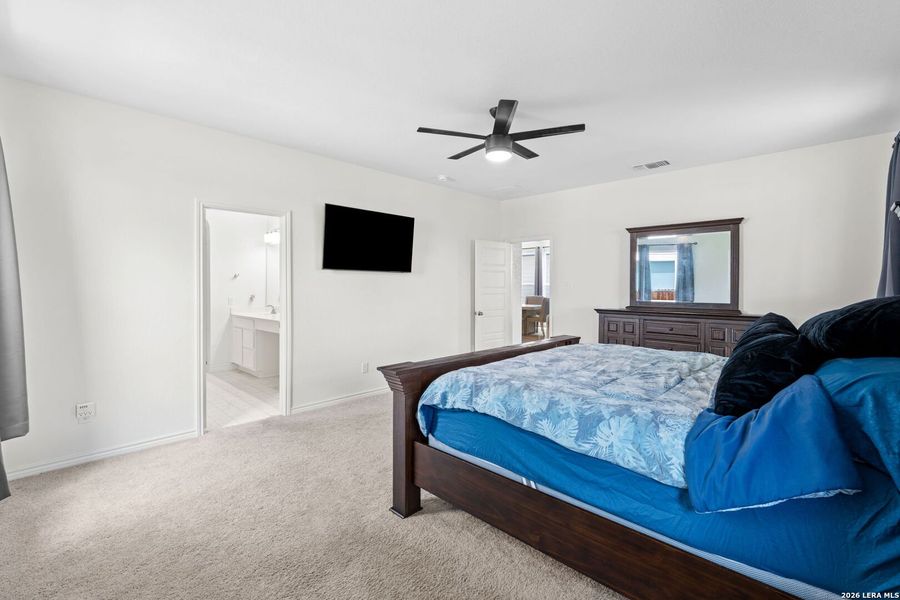 Furnished interior view inside a new home in , San Antonio (Image 19). Furnished interior view inside a new home in , San Antonio (Image 19).