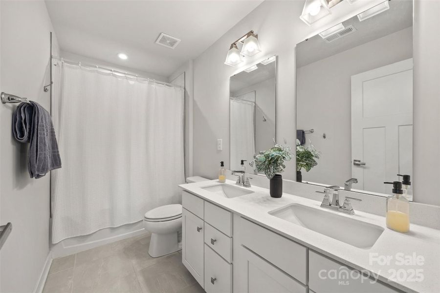 Full bathroom upstairs Full bathroom upstairs