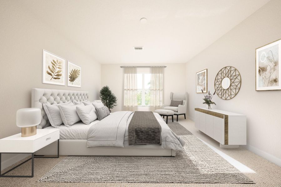 Cottage-Master Bedroom