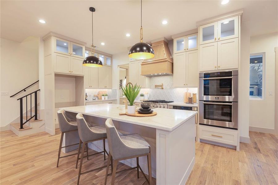 Furnished interior view inside a new home in , McKinney (Image 38).