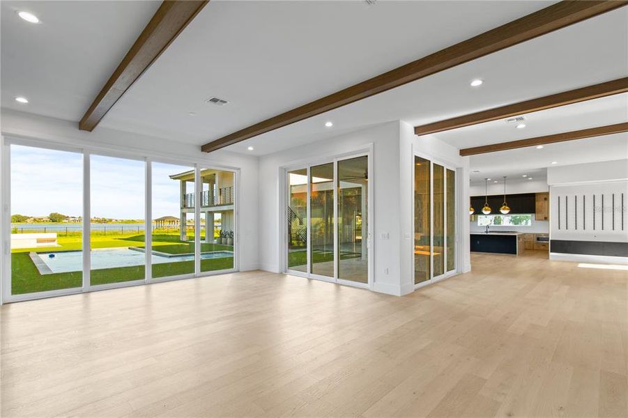 Open floor plan