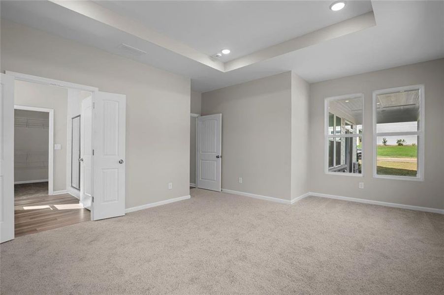 Spacious, unfurnished interior of a new home in Easton Park, Dallas (Image 24).