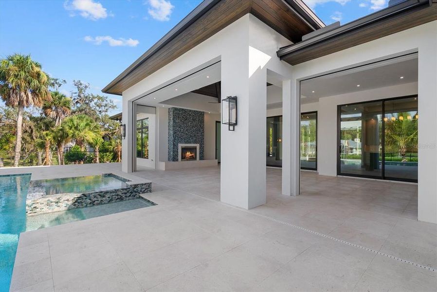 Exterior details and patio area of a home in , Sarasota (Image 35).
