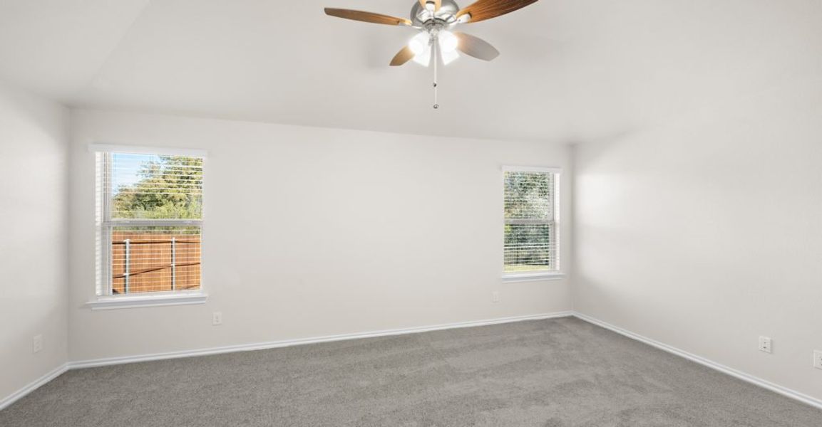 Representative exterior photo of a completed home built from the Hampton II by Impression Homes in Mountain Valley, Burleson, TX (Image 13). Representative exterior photo of a completed home built from the Hampton II by Impression Homes in Mountain Valley, Burleson, TX (Image 13).