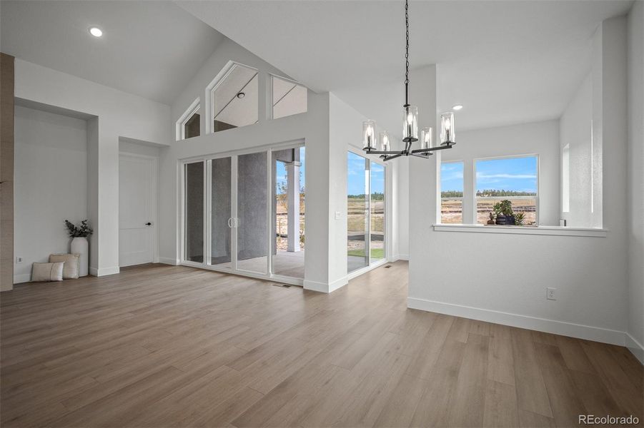 Spacious, unfurnished interior of a new home in Wolf Ranch - Enclave Collection, Colorado Springs (Image 32).