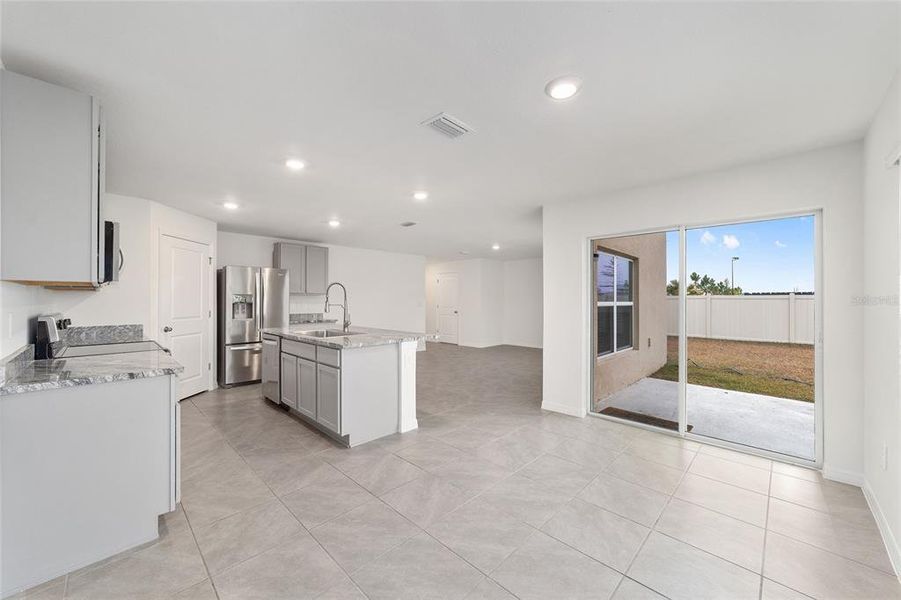Furnished interior view inside a new home in Ocala Crossings South, Ocala (Image 13). Furnished interior view inside a new home in Ocala Crossings South, Ocala (Image 13).