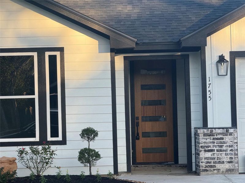 Exterior details and patio area of a home in , Beaumont (Image 3). Exterior details and patio area of a home in , Beaumont (Image 3).