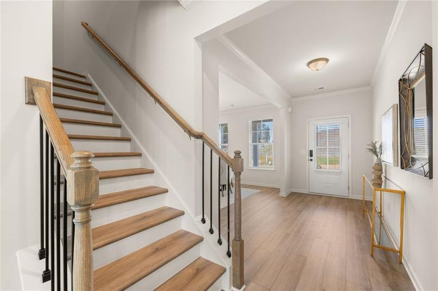 Spacious, unfurnished interior of a new home in Hillbrooke Preserve, Conyers (Image 22).