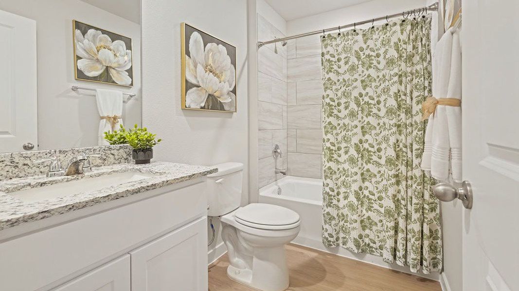 Furnished interior view inside a new home in Kokomo, Rockport (Image 12).