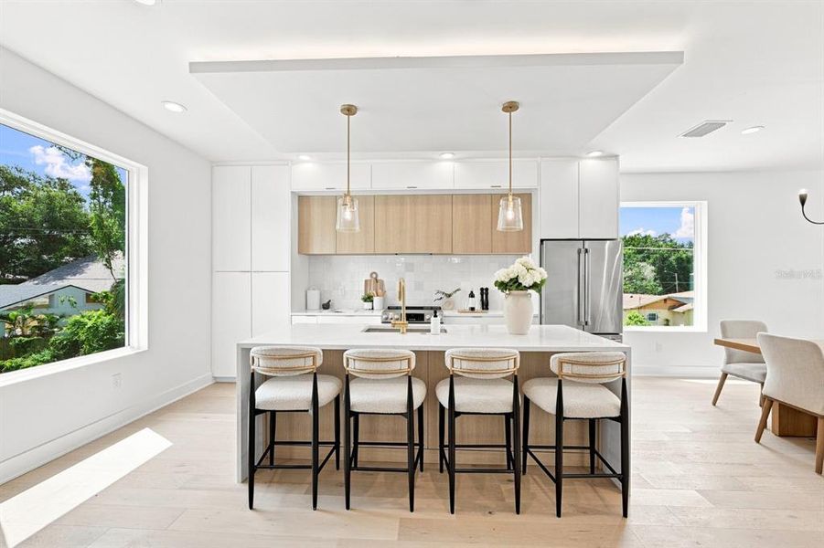 Furnished interior view inside a new home in , Tampa (Image 23).