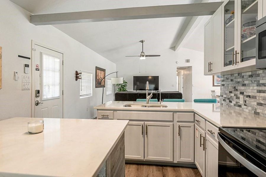 Furnished interior view inside a new home in , Gun Barrel City (Image 26).